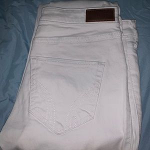White HighWaisted Hollister Jeans